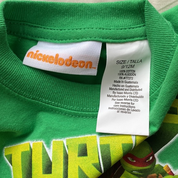 *NWOT* Nickelodeon Teenage Mutant Ninja Turtles Short Sleeve Tee - Picture 3 of 9